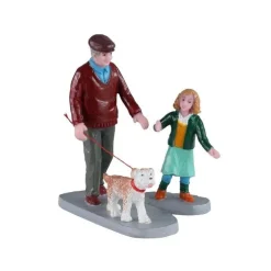 Lemax Afternoon Stroll Set of 2 Cod. 02926- Personaggi