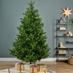 Kaemingk Albero di Natale Nordmann h180Ø130cm PE+PVC- Alberi Di Natale Tradizionali|Alberi Di Natale Medi