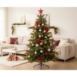 Kaemingk Albero di Natale Verdon h210Ø132cm PE+PVC- Alberi Di Natale Tradizionali|Alberi Di Natale Grandi