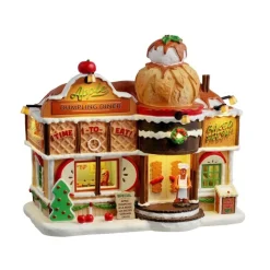 Lemax Apple Dumpling Diner B/O 4.5V Cod. 45287- Edifici Illuminati|Novità Lemax Natale 2025