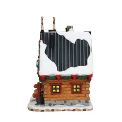 Lemax Apres-Ski Lodge con Alimentatore Cod. 75201- Edifici Illuminati