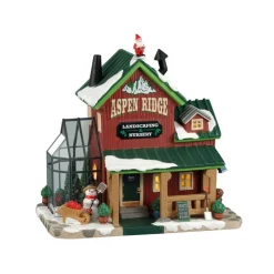 Lemax Aspen Ridge Landscaping & Nursery B/O 4.5V Cod. 25903- Edifici Illuminati