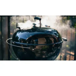 Weber Barbecue a Carbone Master-Touch 57 cm GBS E-5750 Black Cod. 14701004 + Cesti Porta Carbone Cod. 7403- Weber Promo|Barbecue Weber A Carbone