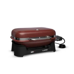 Weber Barbecue Elettrico Lumin Crimson Red Cod. 92040953- Barbecue Weber Lumin|Barbecue Elettrici Weber Lumin