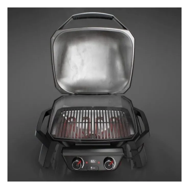 Weber Barbecue Elettrico Pulse 2000 Black Cod. 82010053- Barbecue Weber Pulse|Barbecue Elettrici Weber Pulse