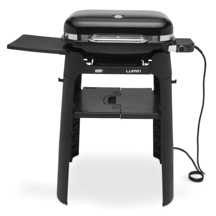 Weber Barbecue Elettrico Lumin Con Stand Black Cod. 92010853- Barbecue Weber Lumin|Barbecue Elettrici Weber Lumin