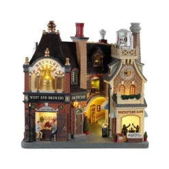 Lemax Beersmith Row B/O 4.5V Cod. 05618- Edifici Illuminati|Lemax Best Buy