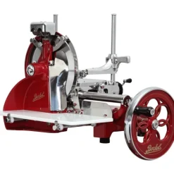 Berkel Affettatrice Volano Fiorato P15 colore Rosso - Decori Oro- Affettatrici Volano Berkel