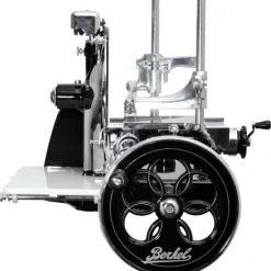 Berkel Affettatrice Volano Fiorato L16 colore Nero - Decori Argento- Affettatrici Volano Berkel