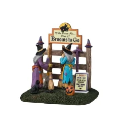 Lemax Brooms To Go Cod. 43702- Scene Halloween