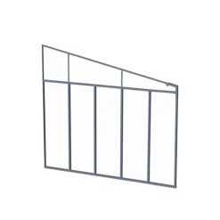Canopia 3 m Parete laterale Pergola Grigio- Accessori Canopia|Verande