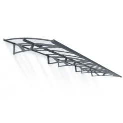 Canopia Amsterdam Pensilina Da Esterno 670X140 cm Trasparente- Pensiline