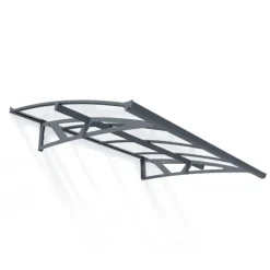 Canopia Amsterdam Pensilina Da Esterno 224X140 cm Trasparente- Pensiline