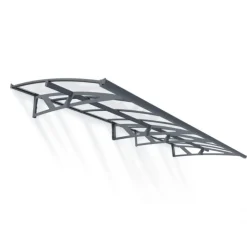 Canopia Amsterdam Pensilina Da Esterno 447X140 cm Trasparente- Pensiline
