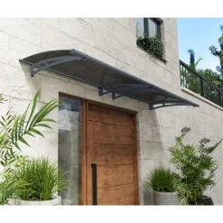 Canopia Aquila Pensilina Da Esterno 302X91 cm Grigio- Pensiline