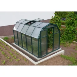 Canopia Eco Grow Doppio Strato Serra Da Giardino in Policarbonato 321X204X198 cm Verde- Serra Da Giardino Canopia