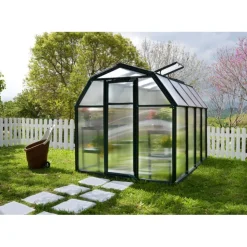 Canopia Eco Grow Doppio Strato Serra Da Giardino in Policarbonato 259X204X198 cm Verde- Serra Da Giardino Canopia