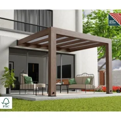 Canopia Helsinki Pergola 3 X 3.4 m Pergola in Legno di Cedro- Pergole