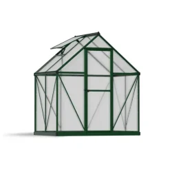 Canopia Mythos Doppio Strato Serra Da Giardino in Policarbonato 126X185X208 cm Verde- Serra Da Giardino Canopia