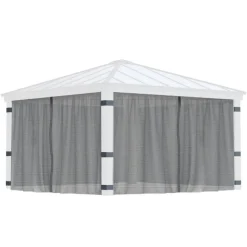 Canopia Rete Antizanzarae Per Gazebo Dallas 4.3X4.3 m- Accessori Canopia|Gazebo