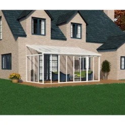 Canopia San Remo Pergola Chiusa in Alluminio 3X3 m Grigio- Verande|Pergole