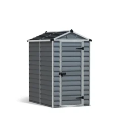 Canopia Skylight Casetta Da Giardino in Policarbonato 176X120X203 cm Grigio- Casette Da Giardino Piccole