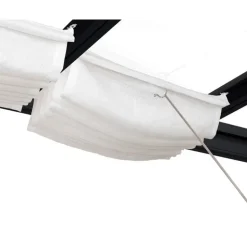 Canopia Tenda da Tetto Per la Pergola Stockholm 3.4X9.5 m Bianco- Accessori Canopia|Pergole