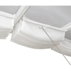 Canopia Tenda da Tetto Per la Pergola 3X9.2 m Bianco- Accessori Canopia|Pergole