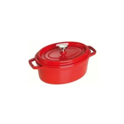 Staub Cocotte Ovale 23 cm Rossa in Ghisa- Cocotte Ovali