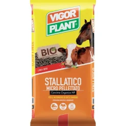 Vigorplant Concime organico Stallatico Micro Pellettato 25 kg- Terricci Per Piante