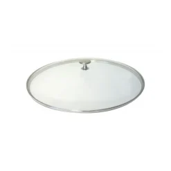 Staub Coperchio in Vetro con Pomello 30 cm Trasparente- Coperchi