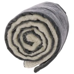 Unique Living Coperta Oskar 130 x 180 cm Dark Grey- Plaid Unique Living|Cuscini E Plaid
