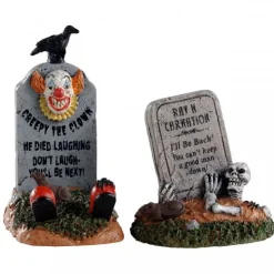 Lemax Crazy Headstones Set Of 2 Cod. 04711- Accessori|Accessori