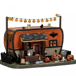 Lemax Creepy Camper con Alimentatore 4.5V Cod. 75186- Edifici Illuminati|Novità Lemax Spooky Town 2025