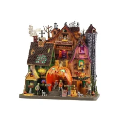 Lemax Creepy Pumpkin Patch B/O 4.5V Cod. 45210- Edifici Illuminati|Novità Lemax Spooky Town 2025