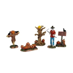 Lemax Creepy Pumpkin Patch Set Of 5 Cod. 52513- Personaggi|Novità Lemax Spooky Town 2025