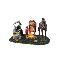 Lemax Cursed Campfire B/O 4.5V Cod. 44356- Scene Halloween|Novità Lemax Spooky Town 2025