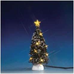 Lemax Evergreen Tree with 12 Clear Light B/O 4.5V Cod. 74267- Luci E Alimentatori|Accessori