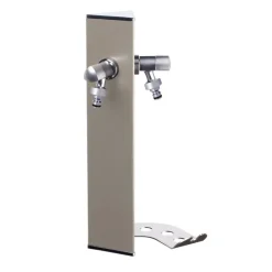 Acquapoint Fontana da Giardino Aquapoint a Parete Wall Triangle Grigio Tortora- Fontane A Parete