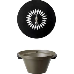 Acquapoint Fontana da Giardino Aquapoint a Parete Wall Fountain Daisy Grigio Tortora- Fontane A Parete