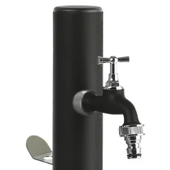 Acquapoint Fontana da Giardino Aquapoint Loop da Interrare Nero Metal- Fontane Da Interrare