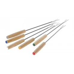 Staub Forchetta per Fonduta 24 cm Set di 6- Set Fonduta E Crepiere