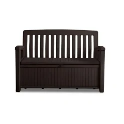 Keter Cassapanca in Resina PATIO BENCH Graphite- Cassapanche In Resina|Bauli In Resina