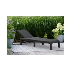 Keter Lettino Prendisole MALLORCA SUNLOUNGER Grafite- Divani E Set Da Giardino|Divani E Set Da Giardino
