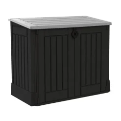 Keter Porta Attrezzi da Giardino STORE IT OUT MIDI Nero- Armadi Da Esterno|Armadi In Resina
