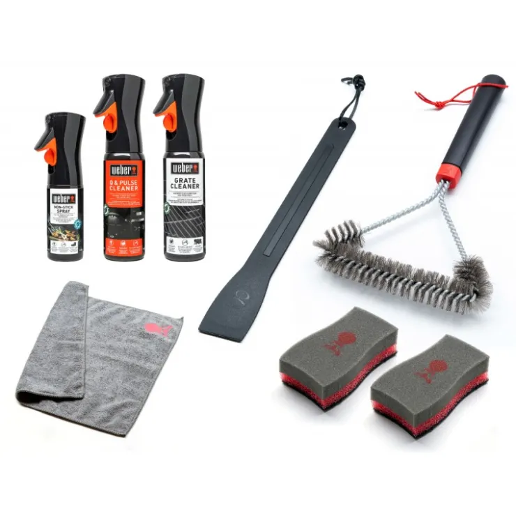 Weber Kit di pulizia per barbecue Q e Pulse Cod. 18286- Accessori Weber Pulse|Accessori Weber Q