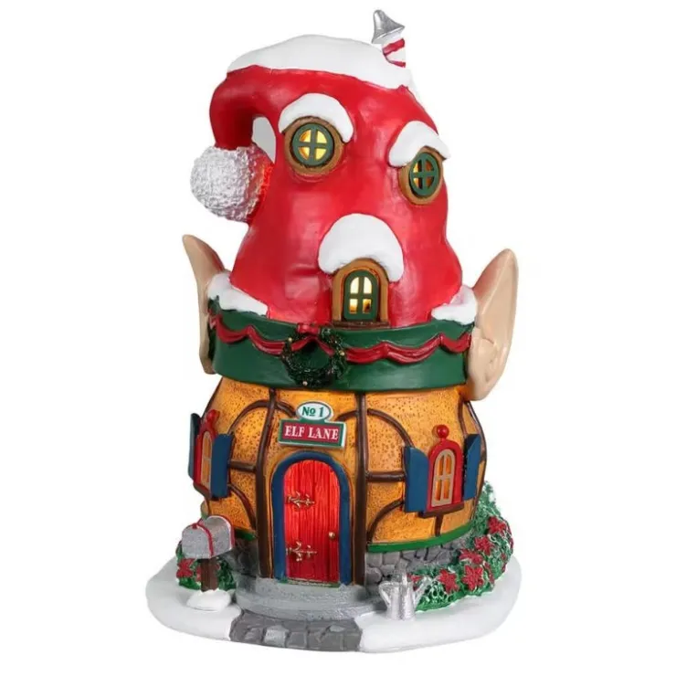 Lemax Elf Village Pack con Neve in Omaggio- Lemax Starter Pack|Novità Lemax Natale 2025