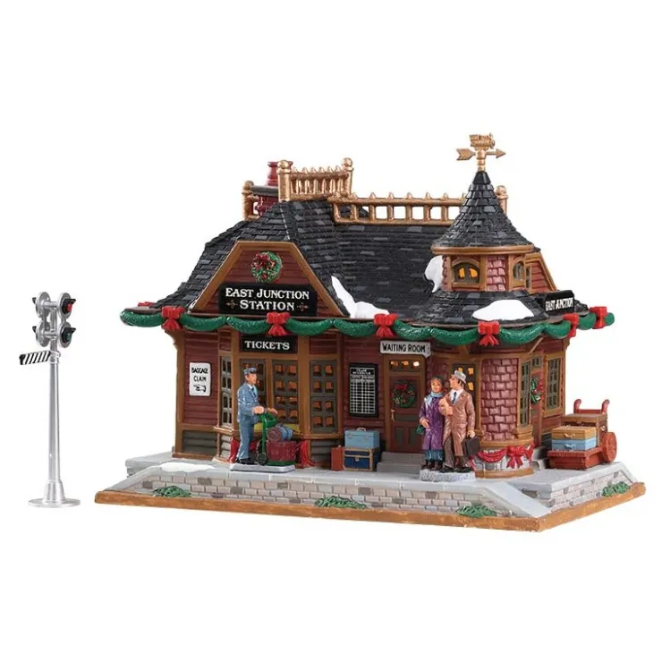 Lemax North Pole Railway Pack con Neve in Omaggio- Lemax Starter Pack|Novità Lemax Natale 2025