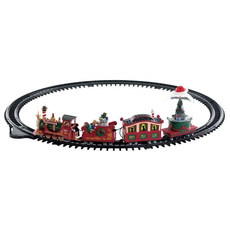 Lemax North Pole Railway Pack con Neve in Omaggio- Lemax Starter Pack|Novità Lemax Natale 2025
