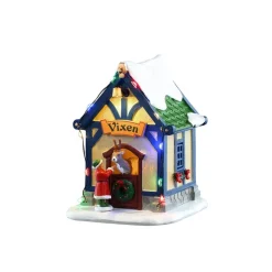 Lemax Santa's Reindeer Pack con Neve in Omaggio- Lemax Starter Pack|Novità Lemax Natale 2025